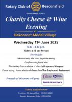 Cheese & Wine tasting event poster
